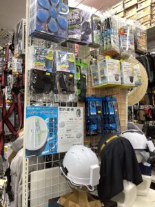 ヘルメット熱中症対策